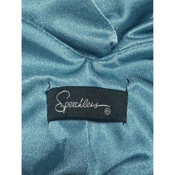 Speechless Dress Size Small Y2K Vintage Womens Blue Sequins - Picture 5 of 8